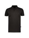 Gino Santi Heren Polo Pique Black