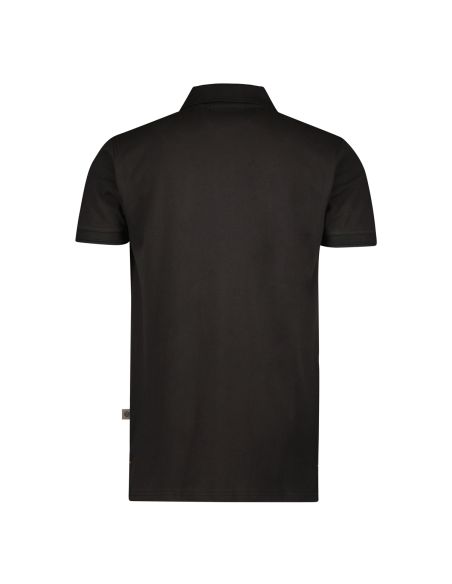 Gino Santi Heren Polo Pique Black
