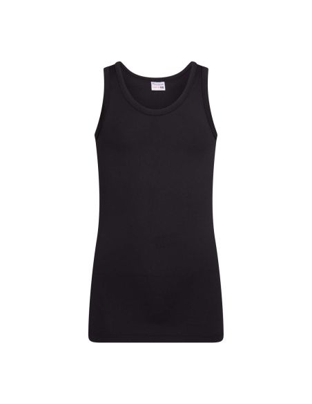 Beeren Jongens Mix&Match Singlet Zwart