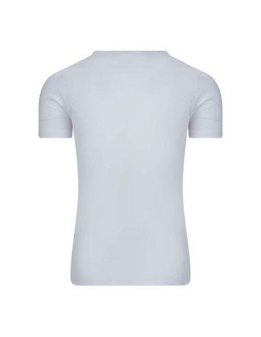 Beeren Heren T-shirt met diepe V-hals M3000 Wit