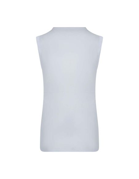 Beeren Heren mouwloos shirt V-hals M3000 Wit