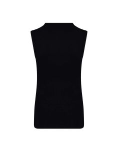 Beeren Heren mouwloos shirt V-hals M3000 Zwart 2