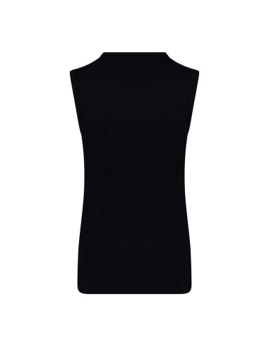 Beeren Heren mouwloos shirt V-hals M3000 Zwart