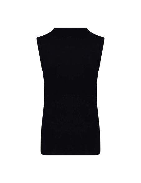 Beeren Heren mouwloos shirt V-hals M3000 Zwart