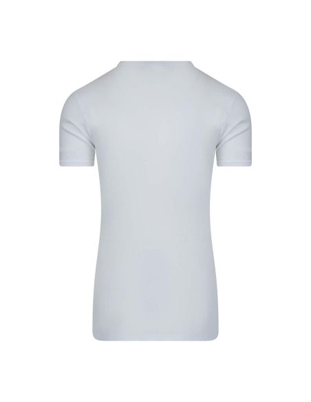 Beeren Heren Extra lang T-shirt met V-hals M3000 Wit