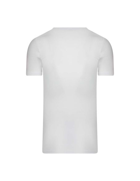 Beeren Heren Extra lang T-shirt met diepe V-hals M3000 Wit
