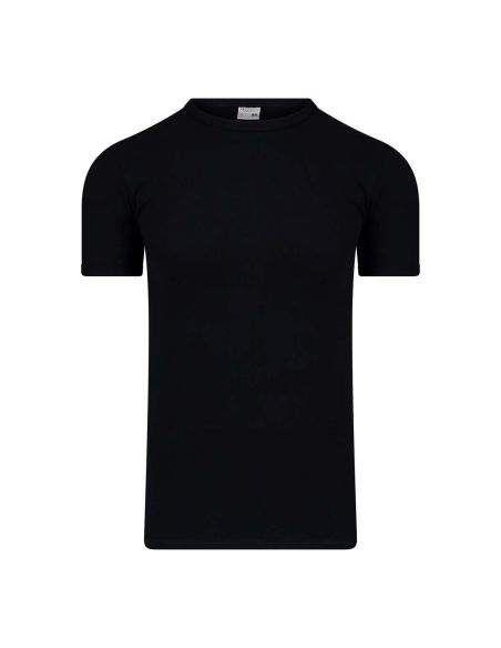 Beeren Heren T-shirt K.M. met O-hals M3000 Zwart