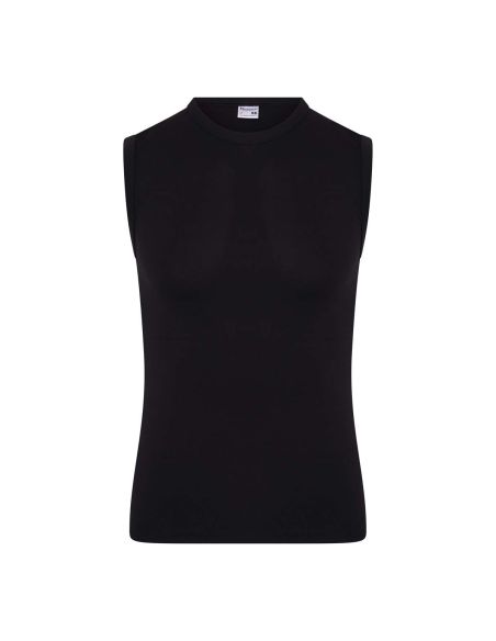 Beeren Heren mouwloos shirt Young (zachte micro stof) Zwart