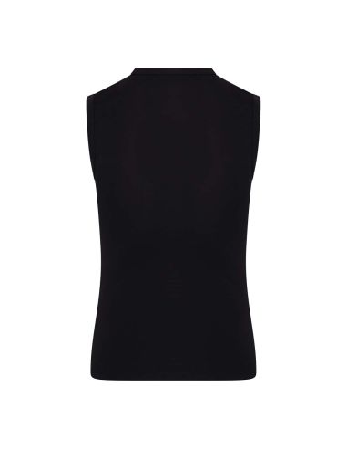 Beeren Heren mouwloos shirt Young (zachte micro stof) Zwart