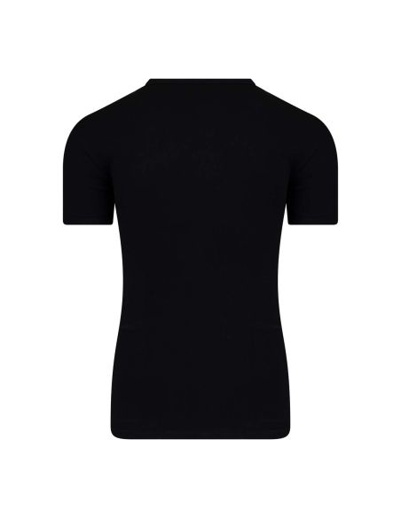 Beeren Heren T-shirt V-hals en K.M. M3000 Zwart