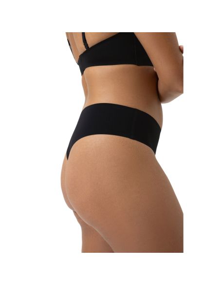 MEY Dames Invisibles Highwaist String Zwart