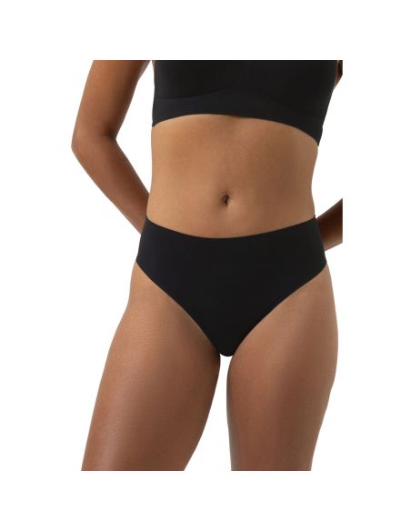 MEY Dames Invisibles Highwaist String Zwart