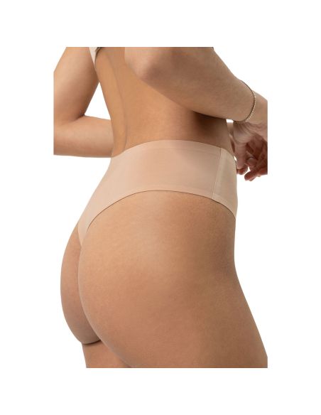 MEY Dames Invisibles Highwaist String Cream Tan