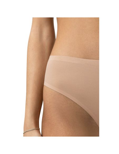 MEY Dames Invisibles Highwaist String Cream Tan