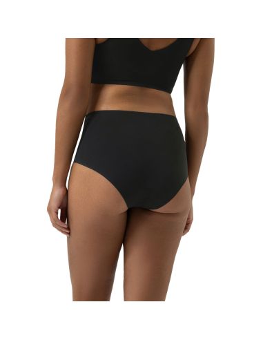 MEY Dames Invisibles Taille Slip Zwart