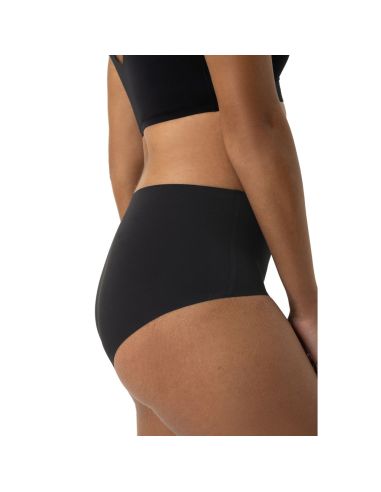 MEY Dames Invisibles Taille Slip Zwart