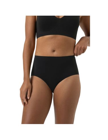 MEY Dames Invisibles Taille Slip Zwart