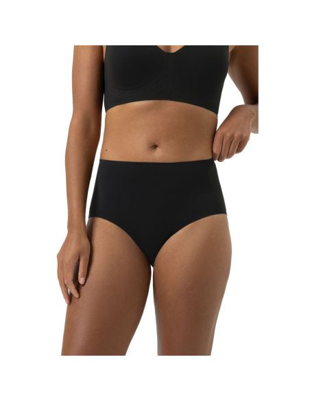 MEY Dames Invisibles Taille Slip Zwart