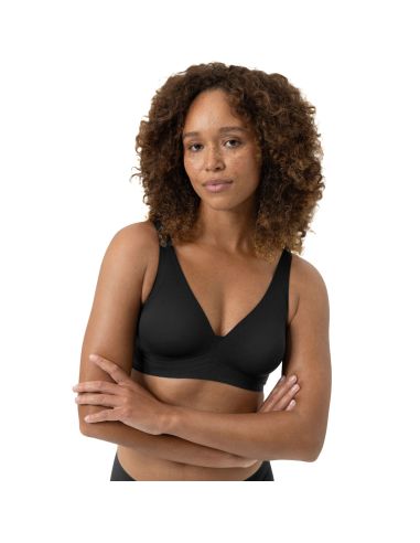 MEY Dames Invisibles Triangle Bra Zwart