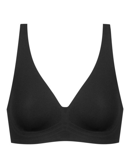 MEY Dames Invisibles Triangle Bra Zwart