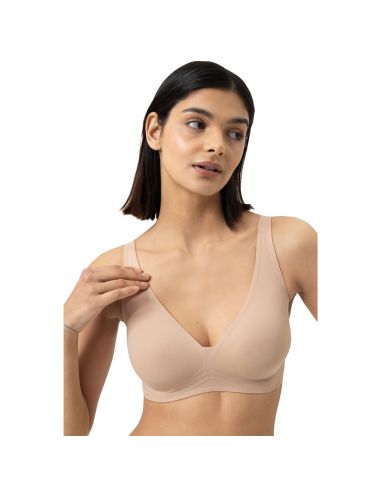 MEY Dames Invisibles Triangle Bra Cream Tan