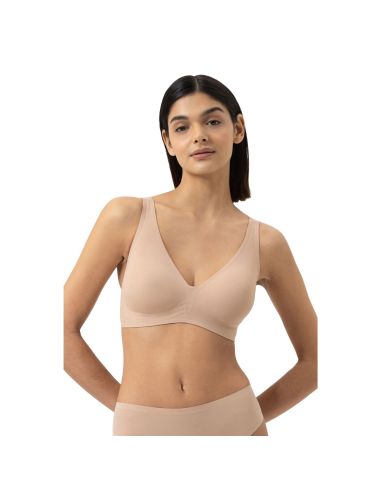 MEY Dames Invisibles Triangle Bra Cream Tan