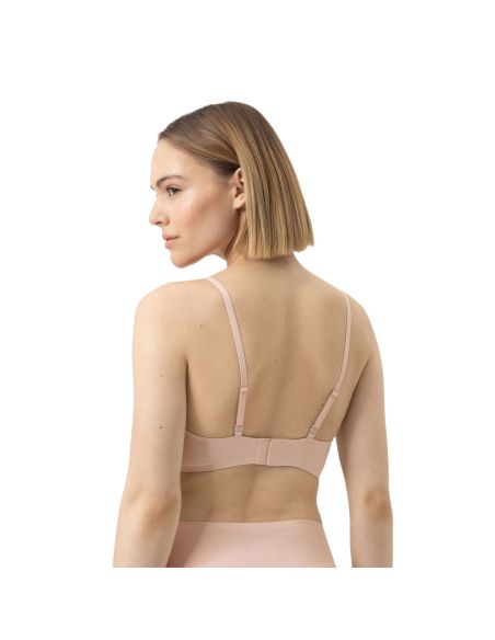 MEY Dames Invisibles Padded Triangle Bra Blossom