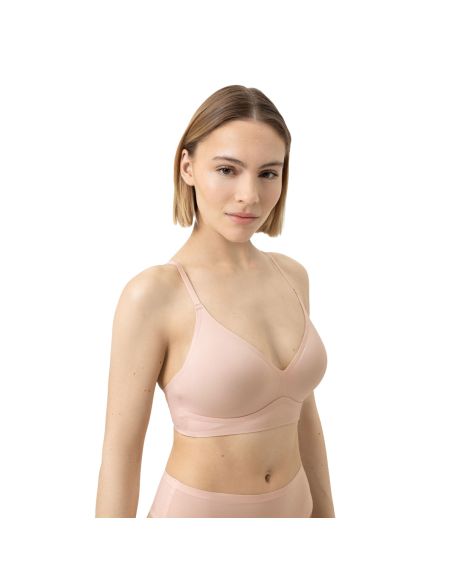 MEY Dames Invisibles Padded Triangle Bra Blossom