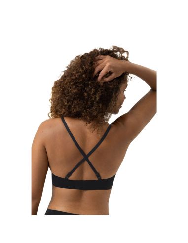 MEY Dames Invisibles Padded Triangle Bra Zwart