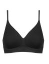 MEY Dames Invisibles Padded Triangle Bra Zwart