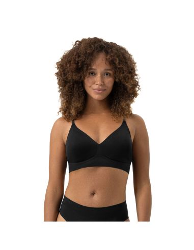 MEY Dames Invisibles Padded Triangle Bra Zwart