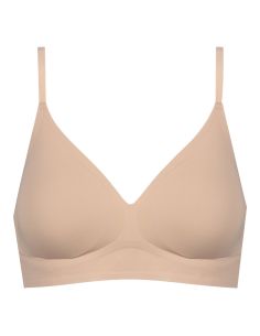 MEY Dames Invisibles Padded Triangle Bra Cream Tan