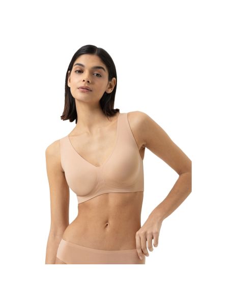 MEY Dames Invisibles Bustier Cream Tan