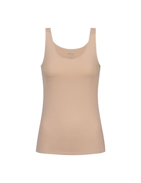MEY Dames Invisibles Top Hemd Cream Tan