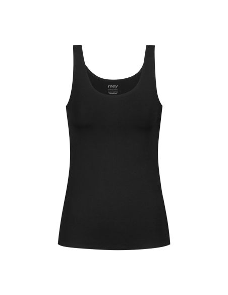 MEY Dames Invisibles Top Hemd Zwart