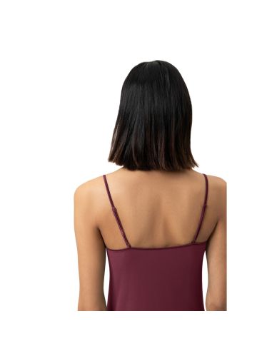MEY Dames Emotion Top Spaghetti Hemd Boysenberry 55201