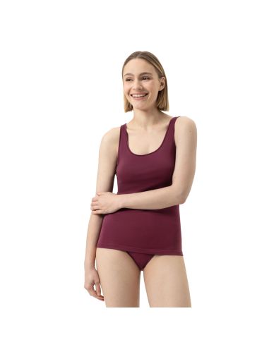 MEY Dames Emotion Top Sporty Hemd Boysenberry 55204