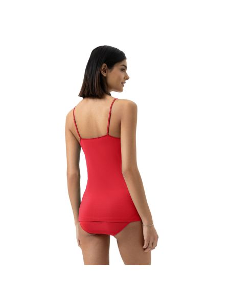 MEY Dames Emotion Top Spaghetti Hemd Red Carpet 55201