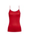 MEY Dames Emotion Top Spaghetti Hemd Red Carpet 55201