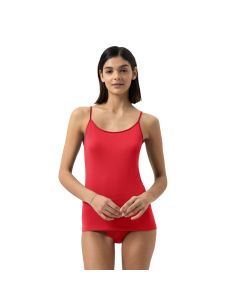 MEY Dames Emotion Top Spaghetti Hemd Red Carpet 55201 2
