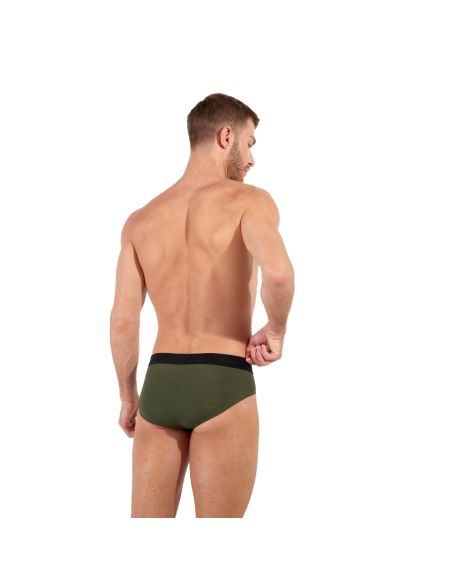 HOM Mini Briefs Supersoft Khakigroen 