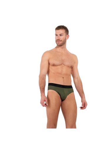 HOM Mini Briefs Supersoft Khakigroen