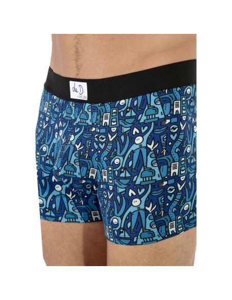 HOM Boxer Briefs Voyages Blauw