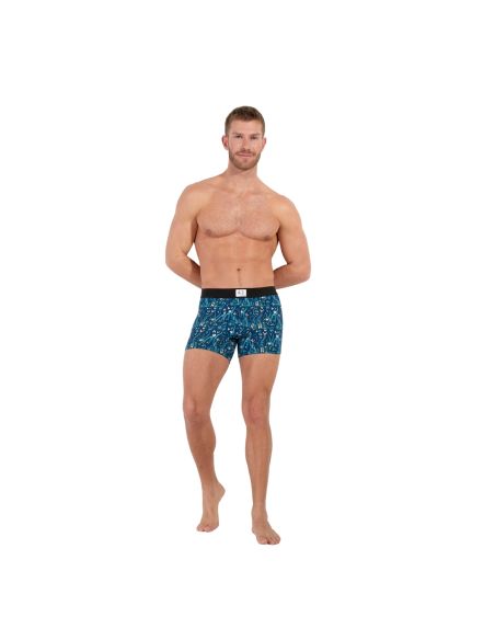 HOM Boxer Briefs Voyages Blauw