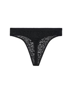 HOM G-String Free Cut Lace Zwart  2