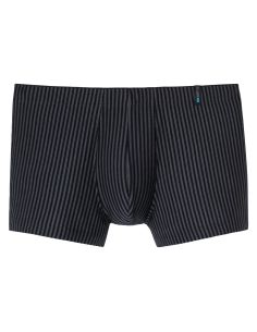 Schiesser Heren Low Rise Shorts Blauwzwart