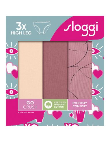 Sloggi Go Crush High Leg C3P V002