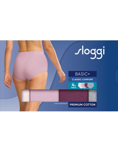 Sloggi Basic Maxi Slip 4 pack C4P V014 3+1 gratis