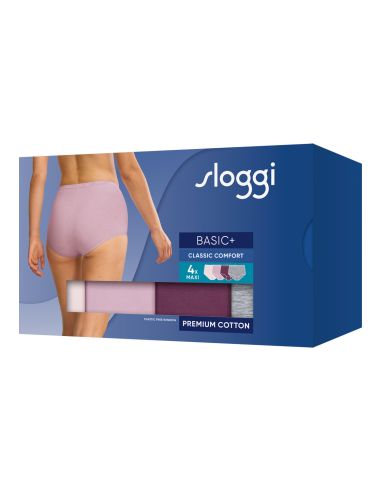 Sloggi Basic Maxi Slip 4 pack C4P V014 3+1 gratis