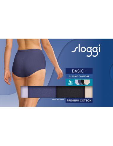 Sloggi Basic Maxi Slip 4 pack C4P V020 3+1 gratis